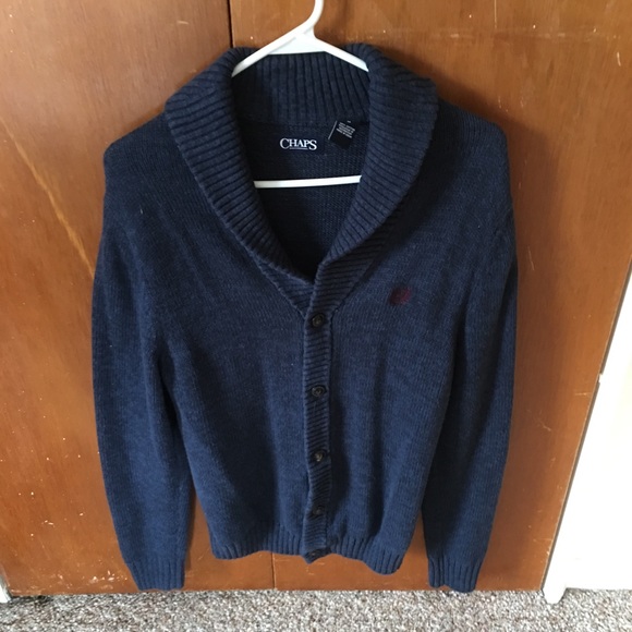 Chaps Button Down Sweater - Picture 5 of 5
